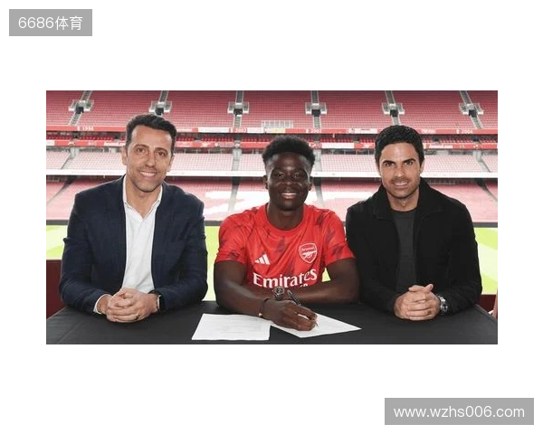 天空：萨卡尚未和阿森纳达成协议，但续约谈判非常积极